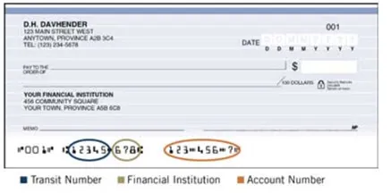 Void Cheque