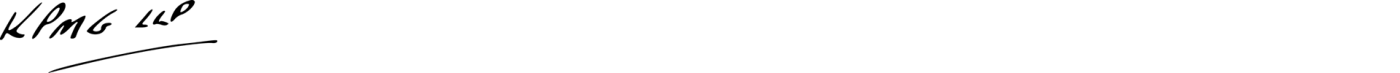 KPMG signature