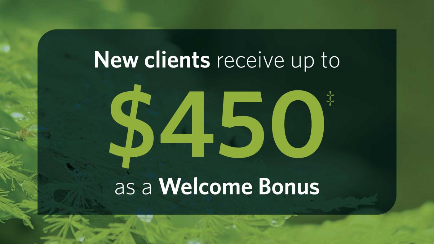 New Client Bonus of $450**
