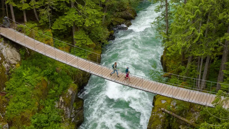 Image of Vancouver suspension bridge